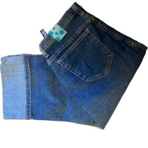 Limited Too Denim Cuffed Capri Jeans JR 7 Stretch NWT